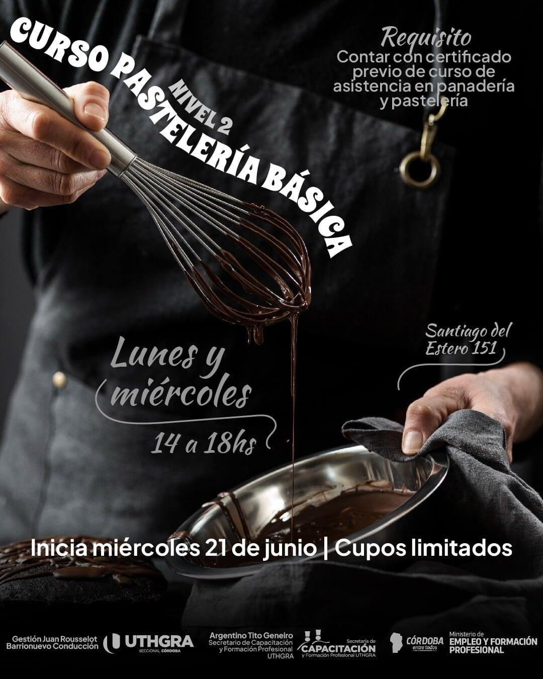 Curso de Pastelería Básica